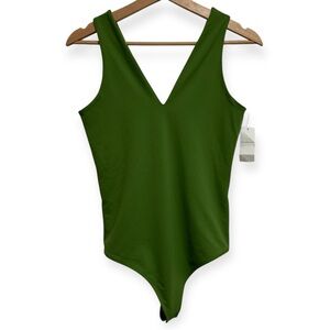 Abercrombie & Fitch Soft A&F Collection V-Neck V-Back Bodysuit